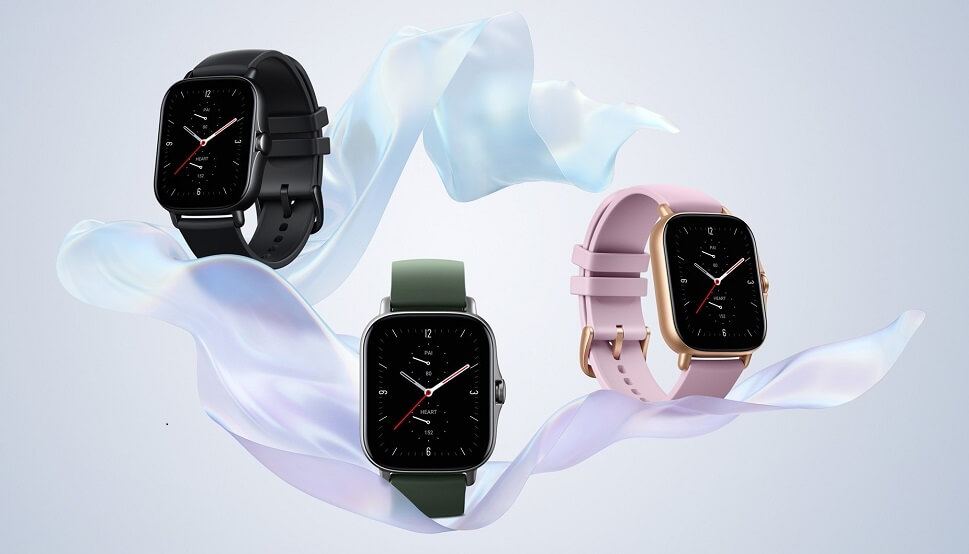 разноцветные умные часы